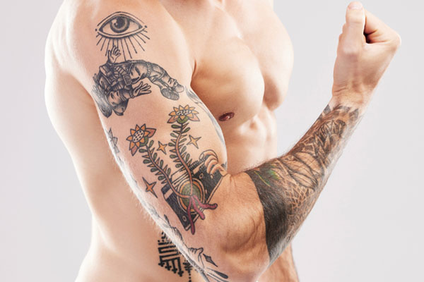 Tatuaże na bicepsie
